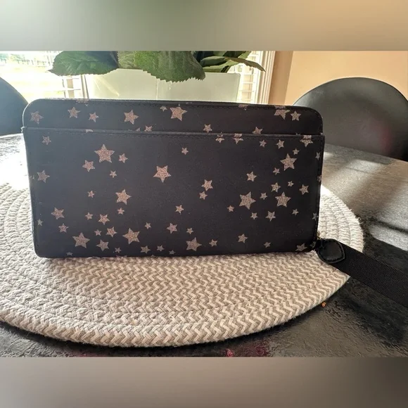 Kate Spade Black Star Wallet - Picture 2 of 4